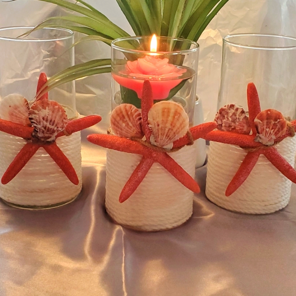 Sea Shore Candle Holders